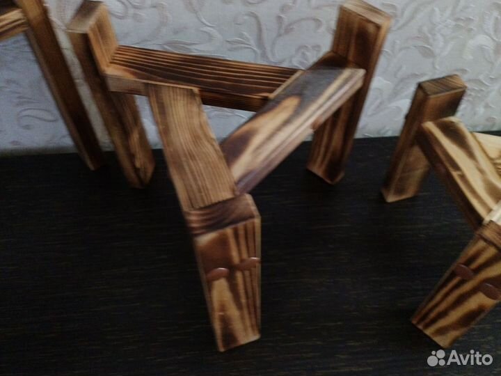 Подставки для цветов (комплект)