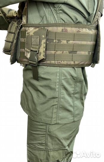 Чехол Бронежилета под плиты с подсумками