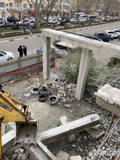 Снос демонтаж строений