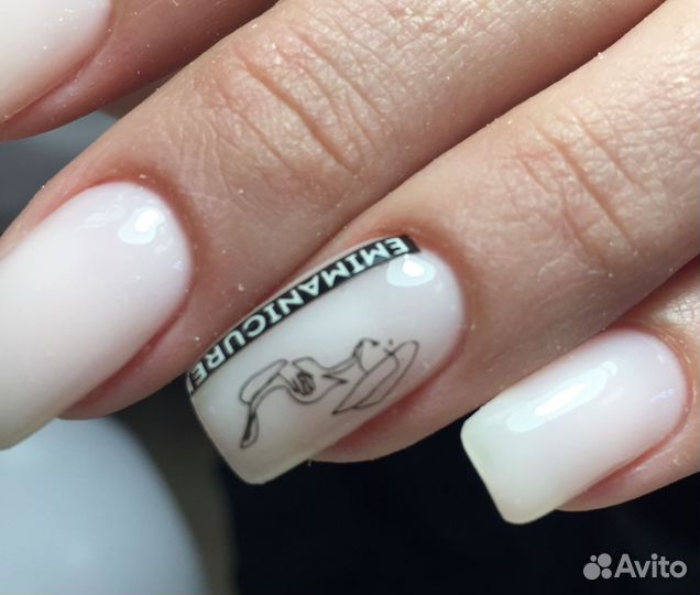 Наращивание ногтей маникюр