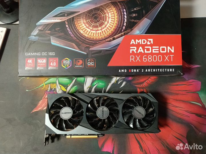 Видеокарта rx 6800 xt