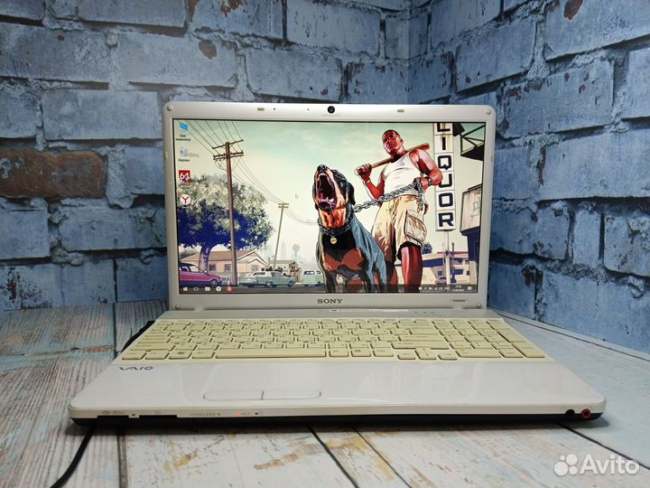 Мощный ноутбук Sony intel-i5/8Gb/500Gb/HD