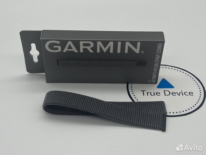 Ремешок Garmin Ultrafit Nylon 22mm Grey