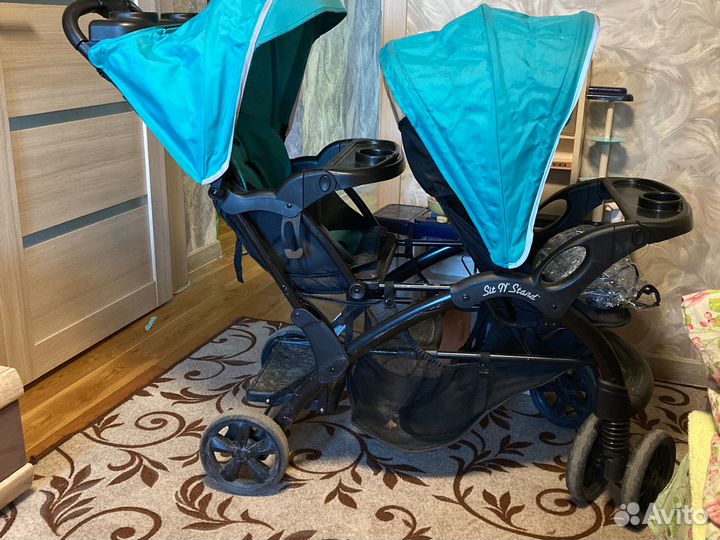 Коляска для двойни