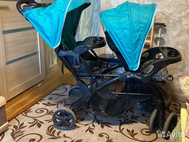 Коляска для двойни