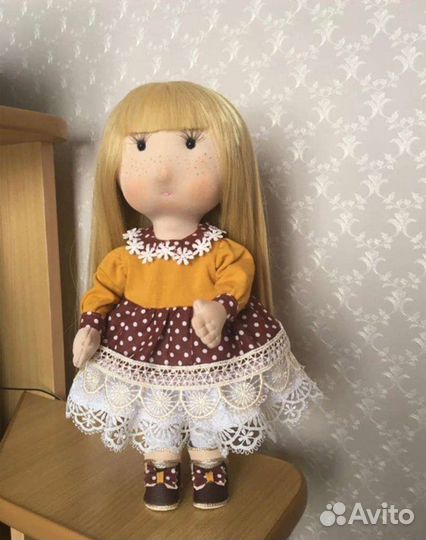 Интерьерная кукла ручной работы
