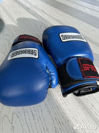 Боксерские перчатки детские Sprinter 6 унций