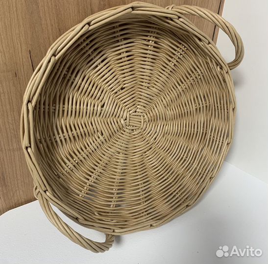 Поднос плетеный, корзина для фруктов