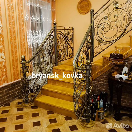 Перила, лестница, ограждение