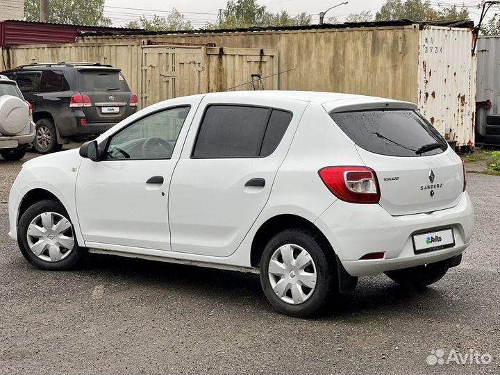 Renault Sandero 1.6 МТ, 2016, 49 500 км