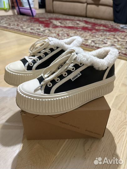 Кеды женские натуральная кожа 37 размер