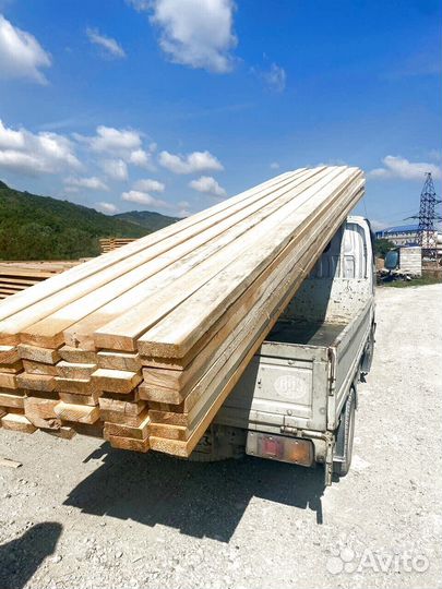 Доска обрезная 50х150х6000