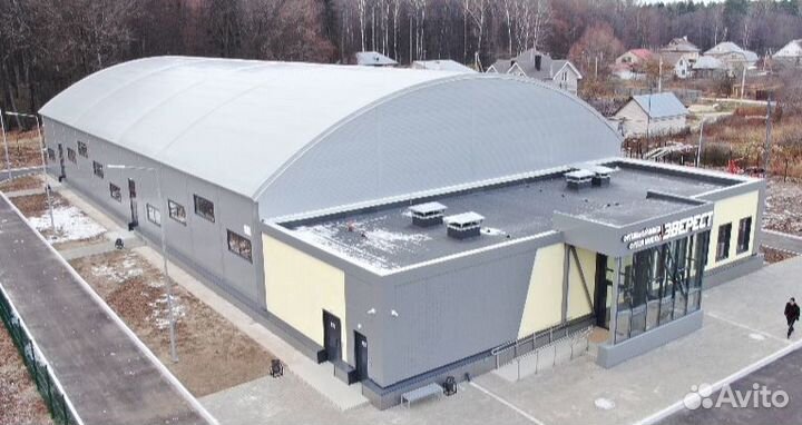 Ангар быстровозводимый тентовый