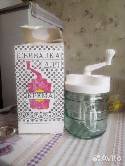 Сбивалка для крема ручная СССР