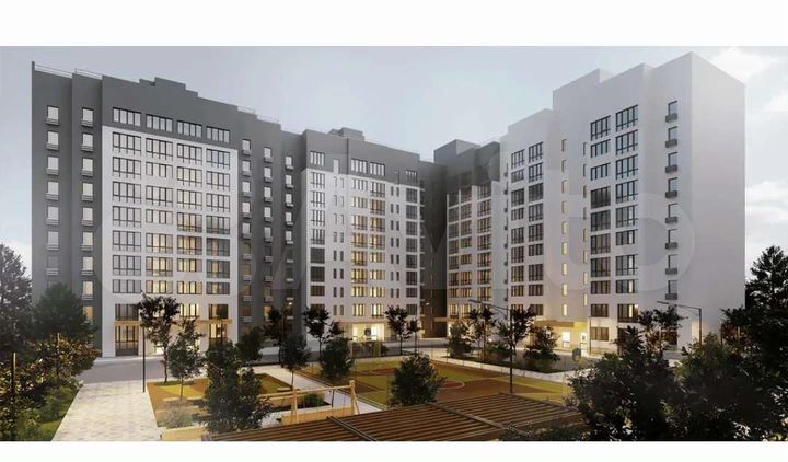 2-к. квартира, 65 м², 9/12 эт.