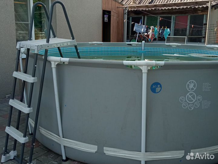 Каркасный бассейн 366 на 122 бу