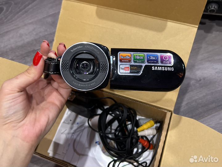Видеокамера samsung+штатив