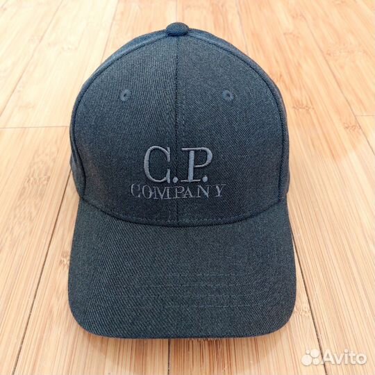 Кепка бейсболка C.P. Company premium серая