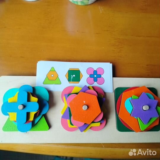 Развивающие деревянные игрушки