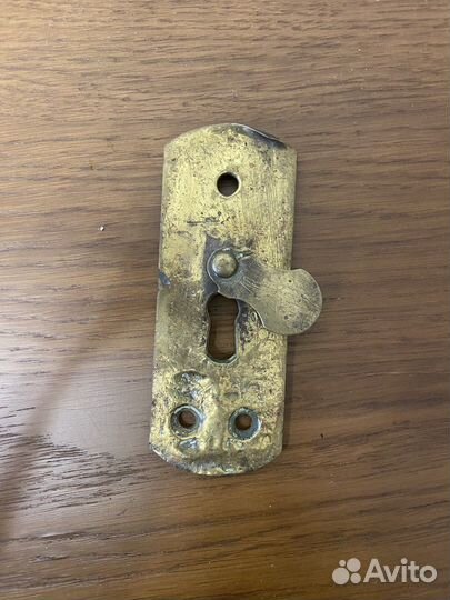 Накладка на замочную скважину старинная