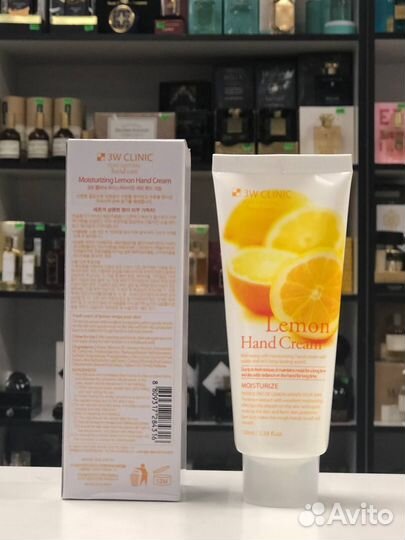 Крем для рук 3W Clinic Lemon Hand Cream Moisturize
