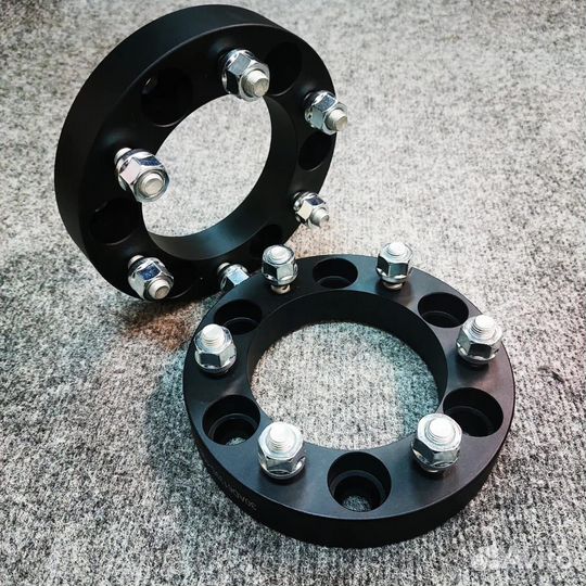 Проставки ступичные 6x139.7 30мм M12 шаг 1.5