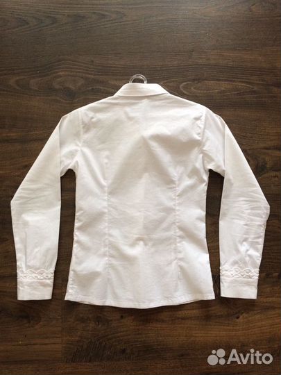 Блузка школьная на девочку 9- 10 лет, р 140