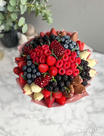 Ягодный букет/ букет из ягод/ букет из фруктов