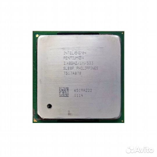 Б/у Pentium-4 2,4/1/533 SL88F