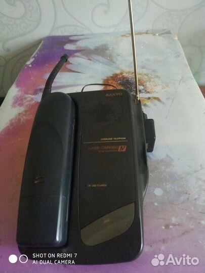 Радиотелефон винтажный