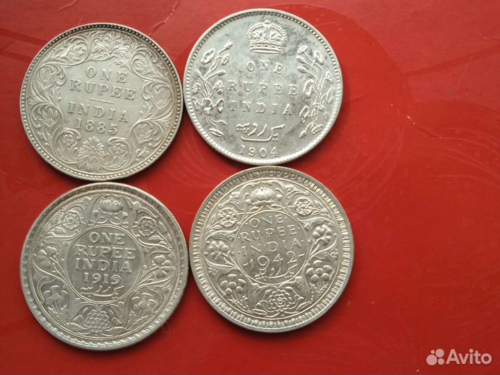 Иностранные монеты серебро