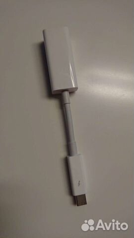 Переходник Thunderbolt 2/ Enternet, оригинал купить в Санкт-Петербурге ...