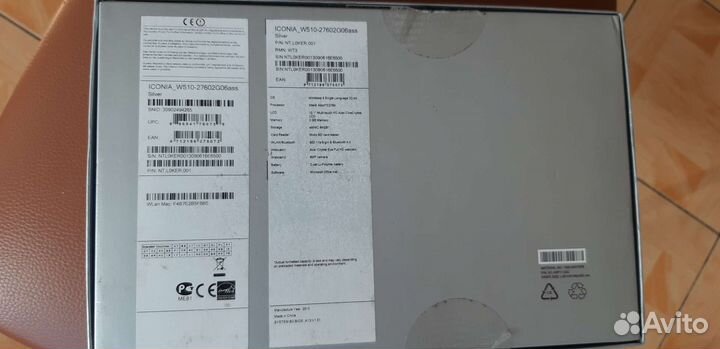 Планшет acer iconia w510