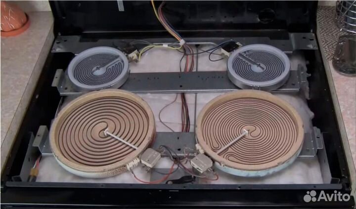 Ремонт электроплит варочных панелей духовок