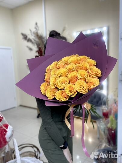 Роза Эквадор 60см
