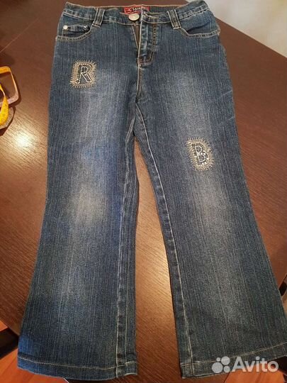 Джинсовый костюм для девочки