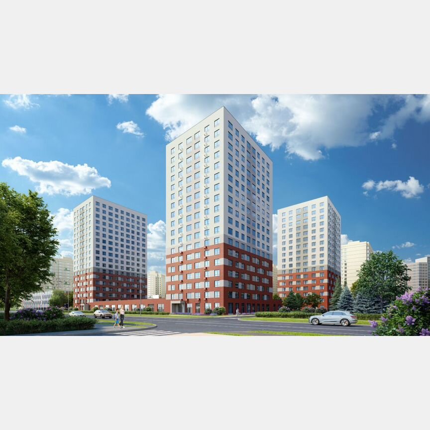 1-к. квартира, 37,4 м², 3/18 эт.