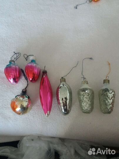 Елочные игрушки СССР