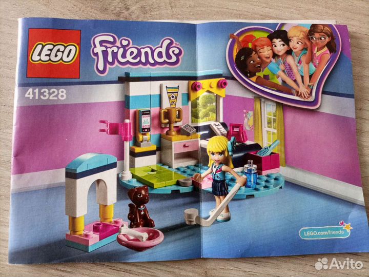 Lego Friends Комната Стефани. Лего