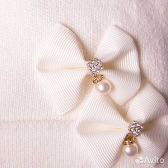 Шапка на 0-3 мес (37-40см). Новая. Синтепон