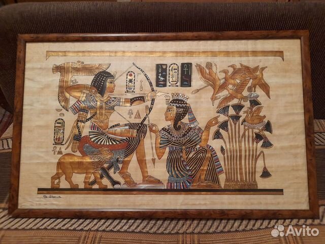 Египет-1. Папирус. Картина. Панно
