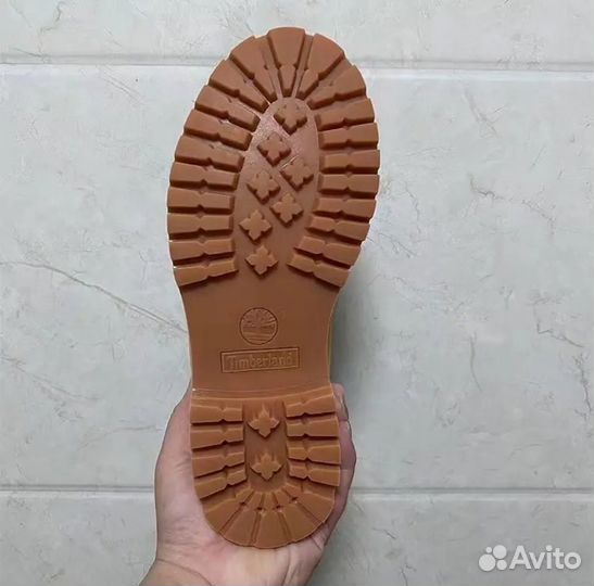 Ботинки timberland мужские коричневые