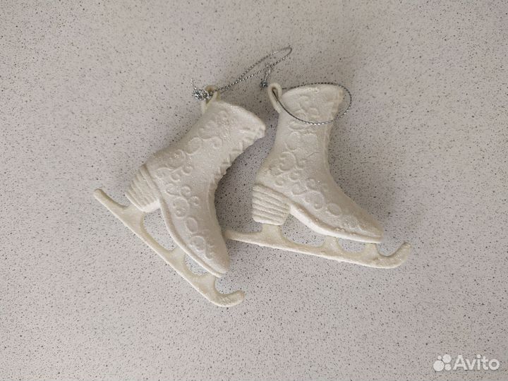 Ёлочные игрушки пластиковые Лот