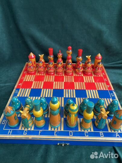 Шахматы СССР №32 деревянные