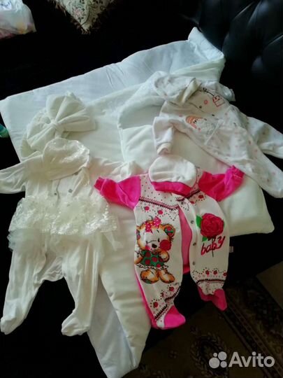 Комплект для выписки для девочки