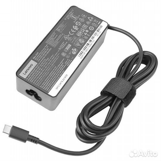 Блок питания Lenovo 65W Type C. Отп. в регионы