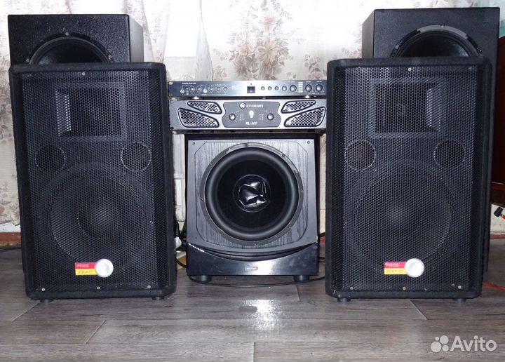 Комплект акустики Phonic с активным микшером