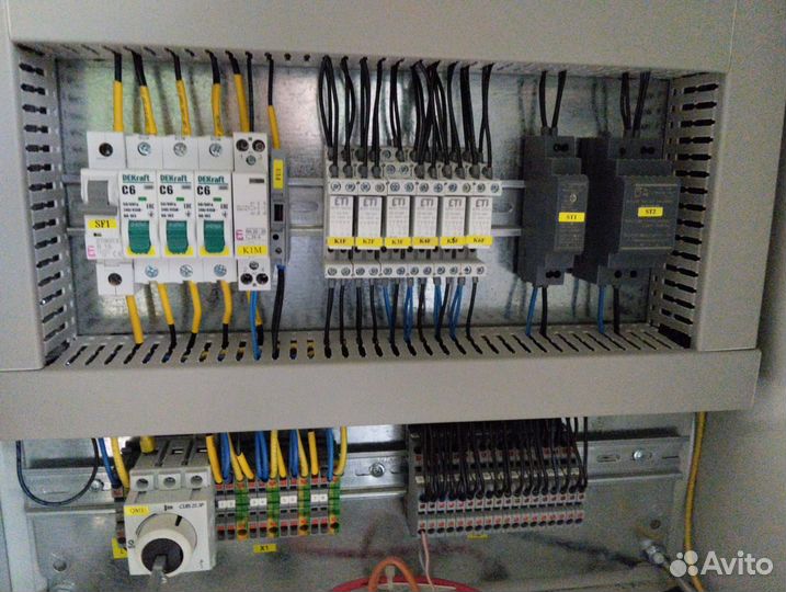 Щит управления вентиляцией