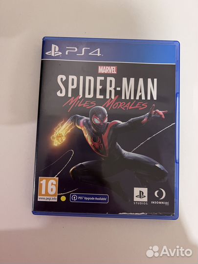 Игра для ps4 Человек паук Майлз Марализ