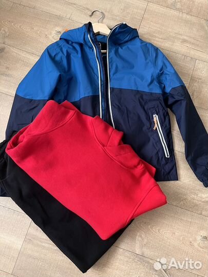 Бронь Ветровка худи штаны 158 пакетом на мальчика